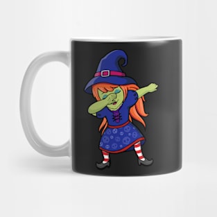 Dabbing Redhead Witch Mug